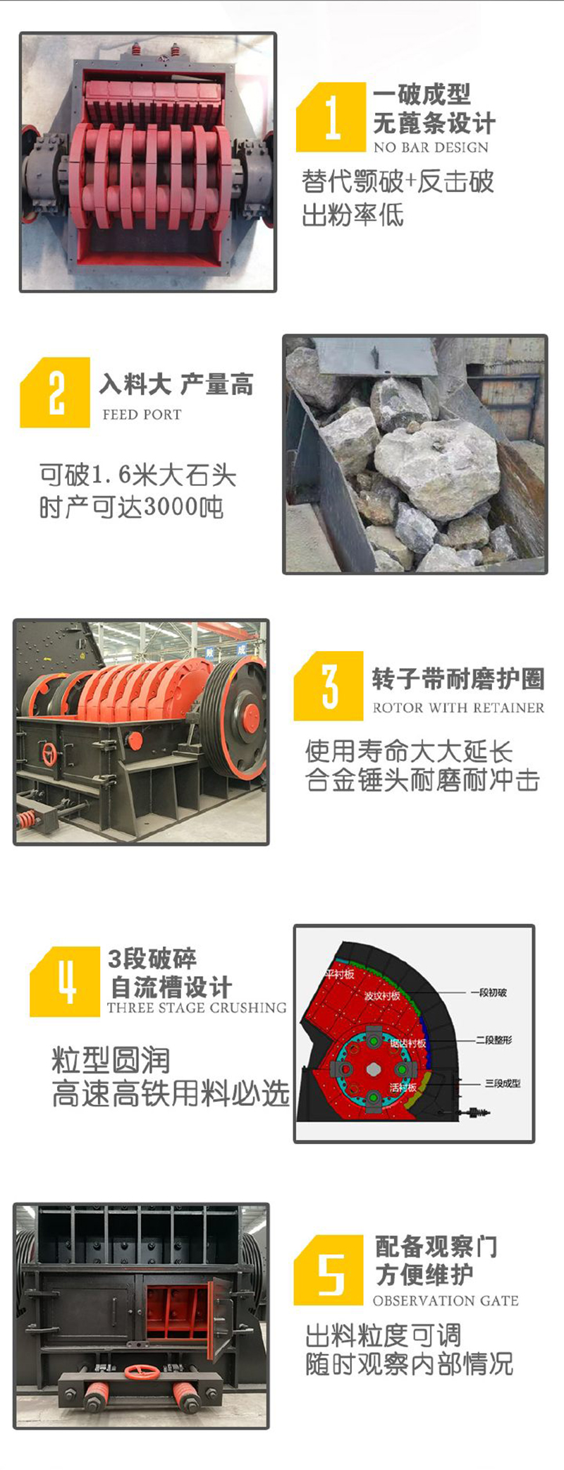 新一代锤式破碎机技术优势